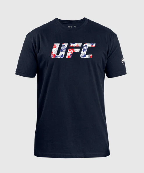 pánské tričko ufc unrival by venum navy max holloway