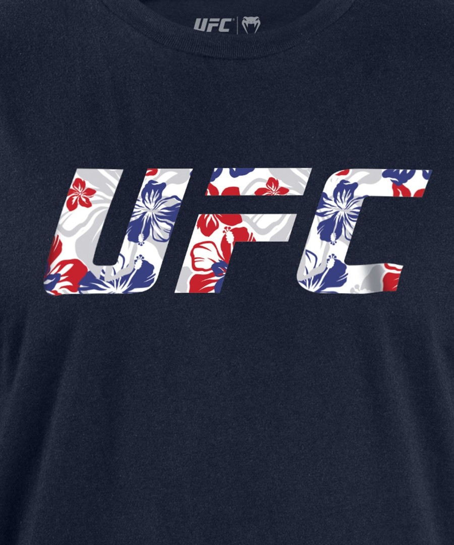 pánské tričko ufc unrival by venum navy max holloway