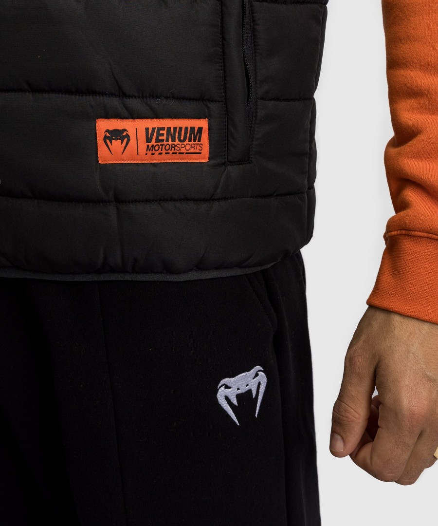 péřová bunda venum motorsport - tmavě černá