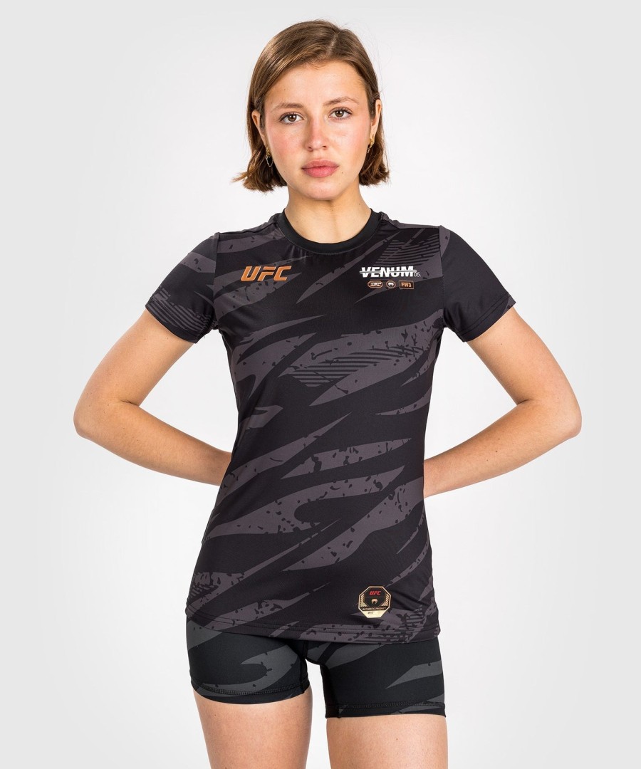 dámské tričko ufc adrenaline by venum fight week dry-tech - urban camo