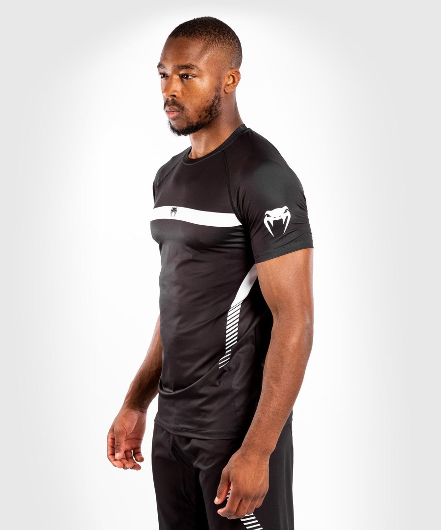 tričko venum nogi 3.0 dry tech - černo-bílé