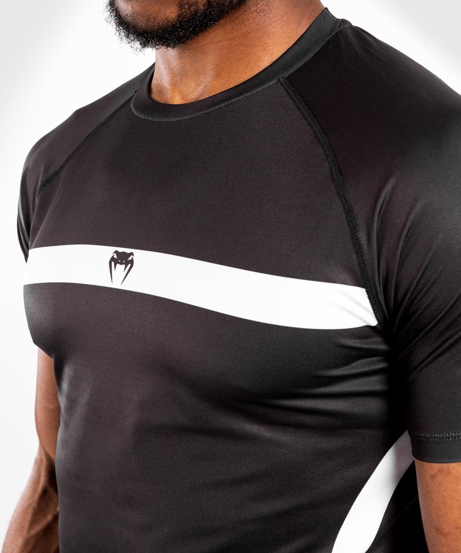 tričko venum nogi 3.0 dry tech - černo-bílé
