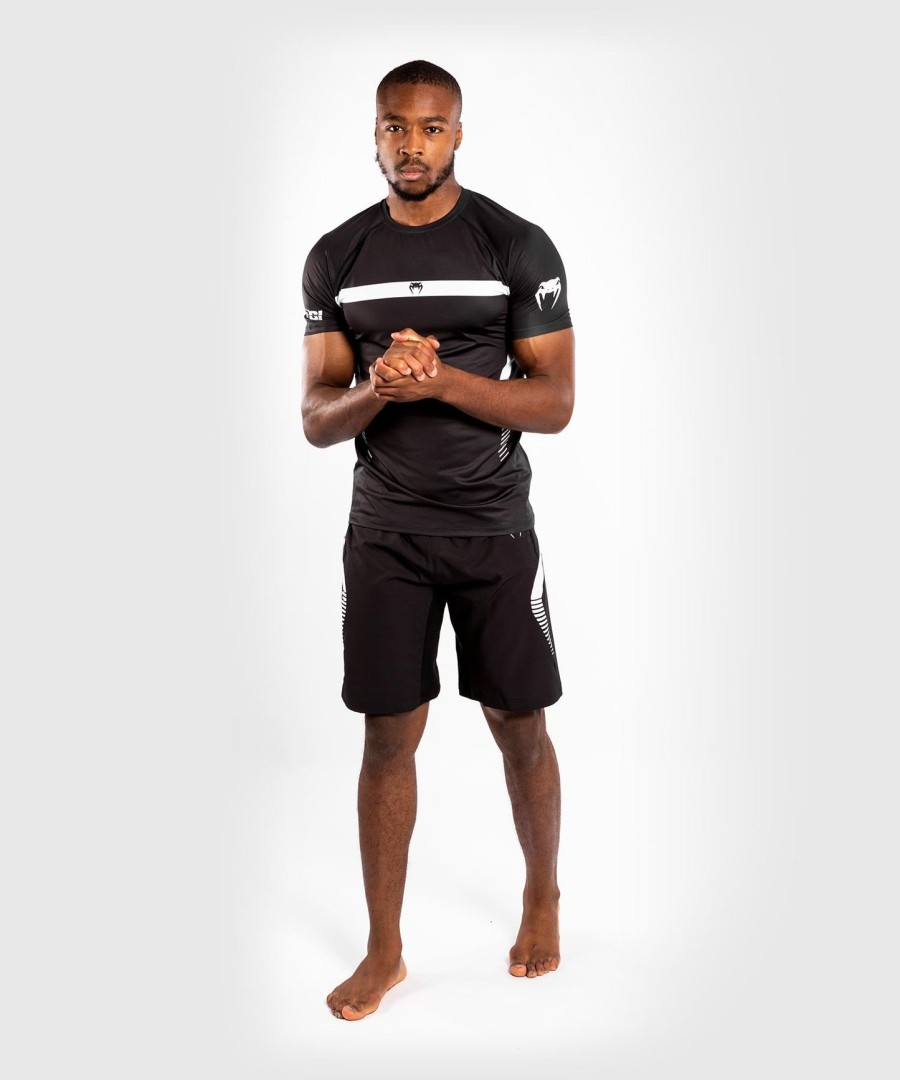 tričko venum nogi 3.0 dry tech - černo-bílé
