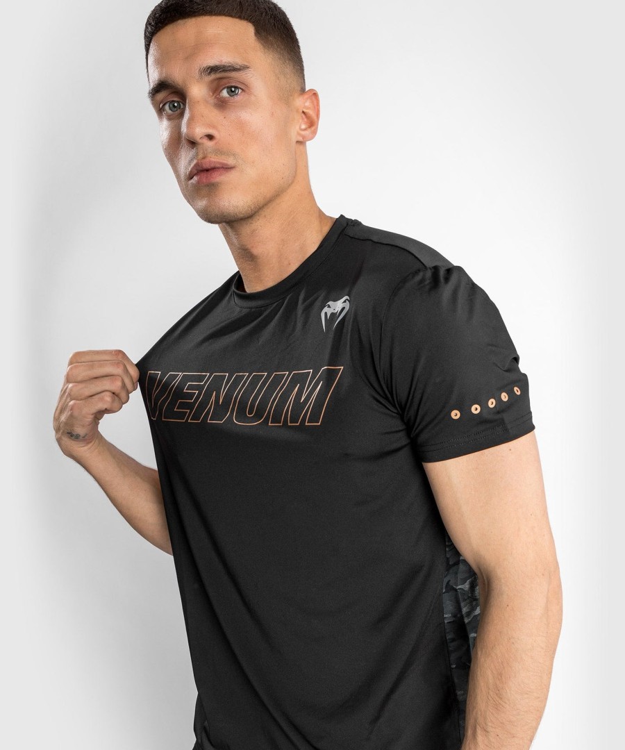 technické tričko venum classic evo dry - černébronzové