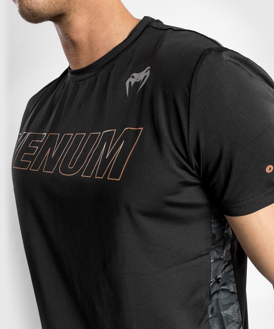technické tričko venum classic evo dry - černébronzové