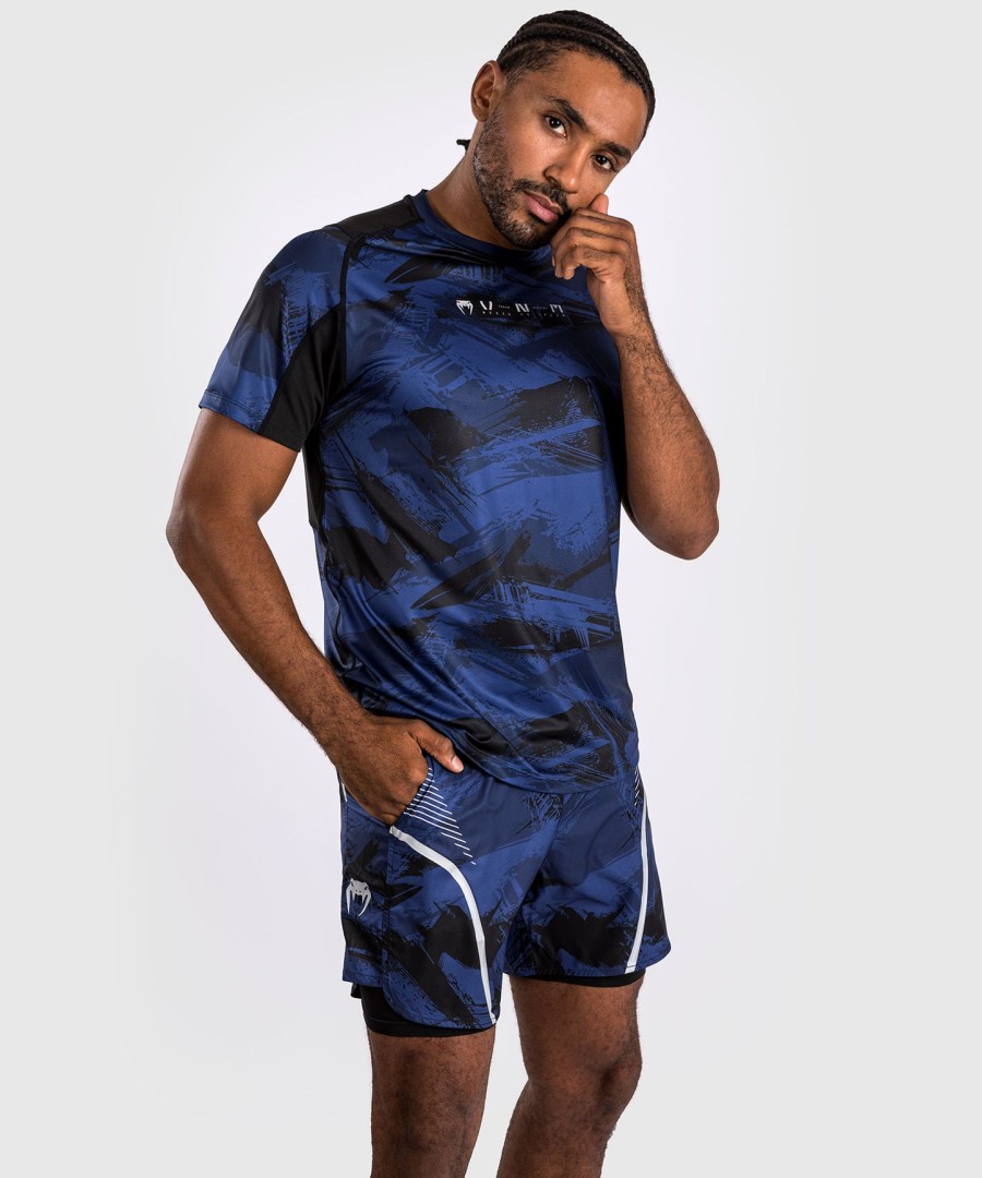tričko venum electron 3.0 dry-tech - tmavě modré