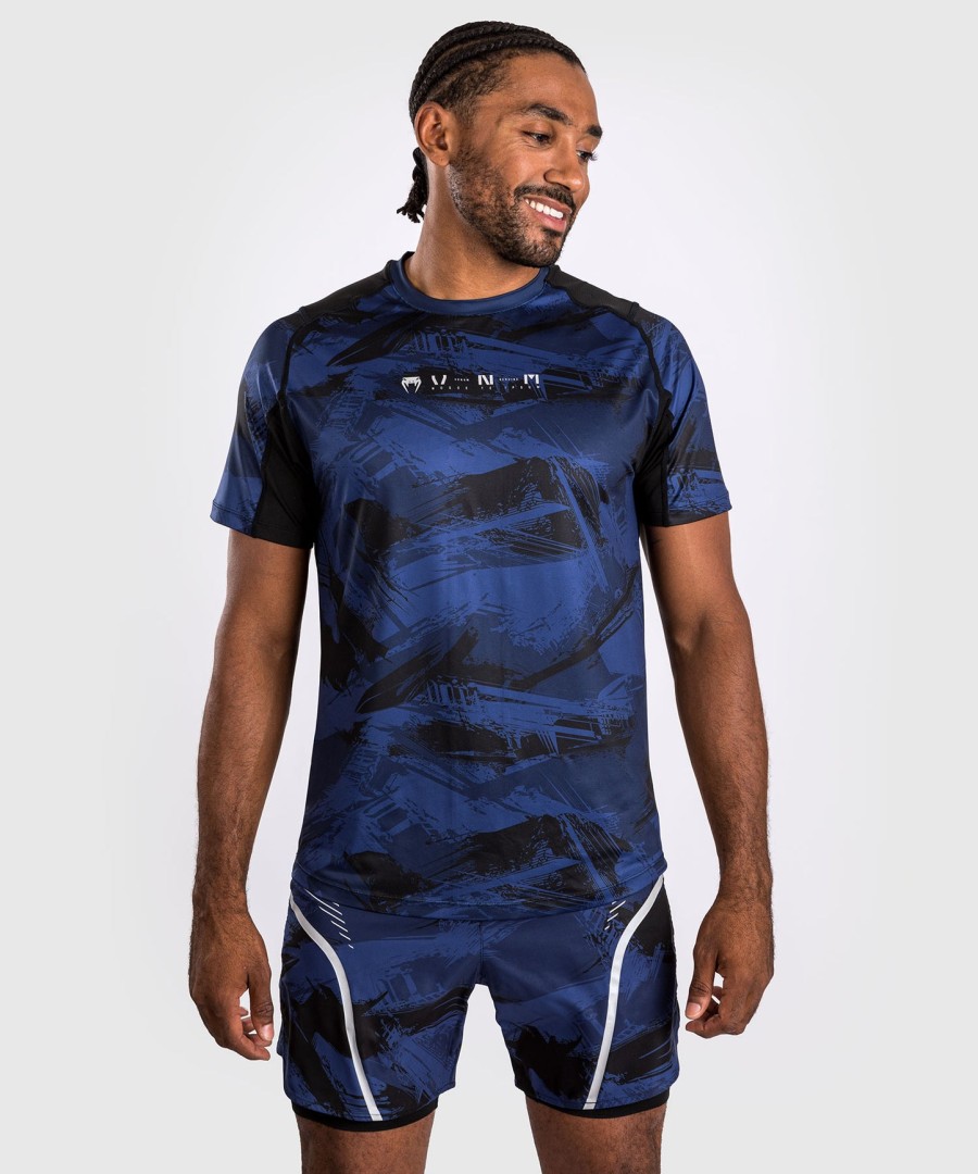 tričko venum electron 3.0 dry-tech - tmavě modré