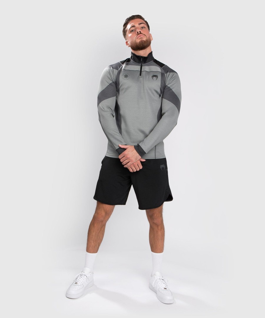 venum stone winter dry tech - triko s dlouhým rukávem - minerálově zelené