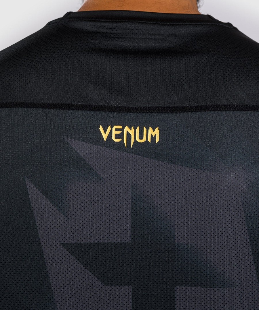 tričko venum razor dry tech - černozlaté
