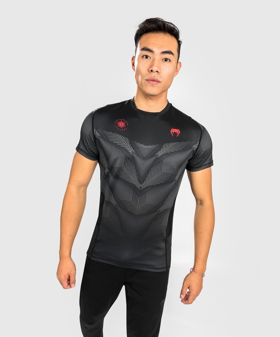 tričko venum phantom dry tech - černéčervené