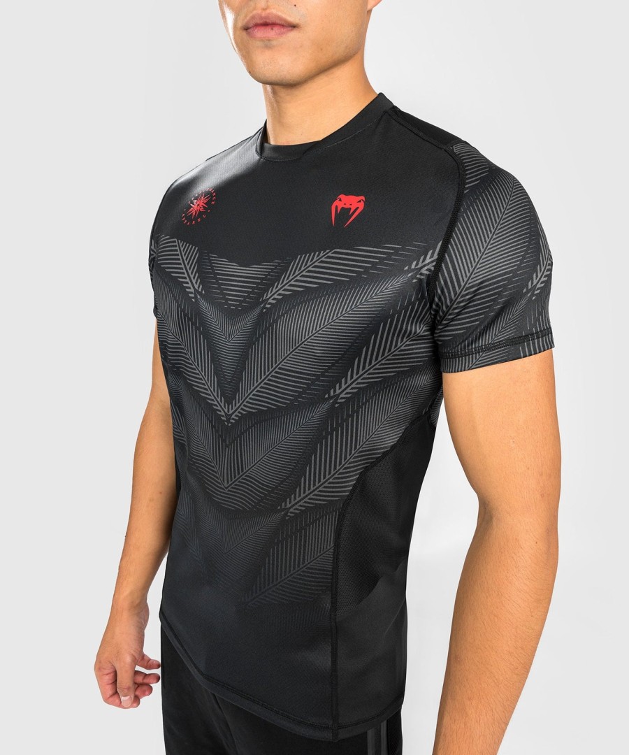 tričko venum phantom dry tech - černéčervené