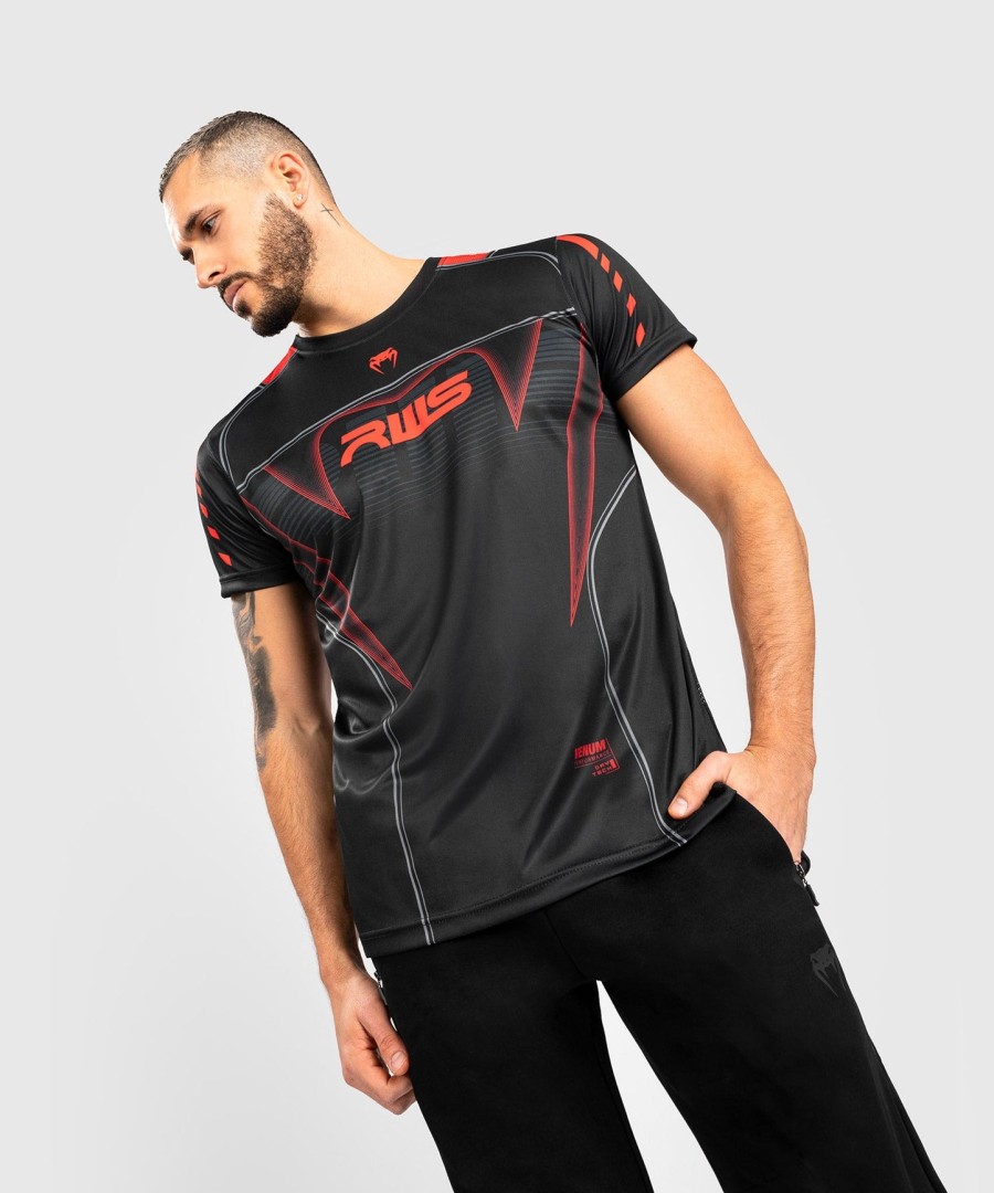 tričko rws x venum dry tech - černé