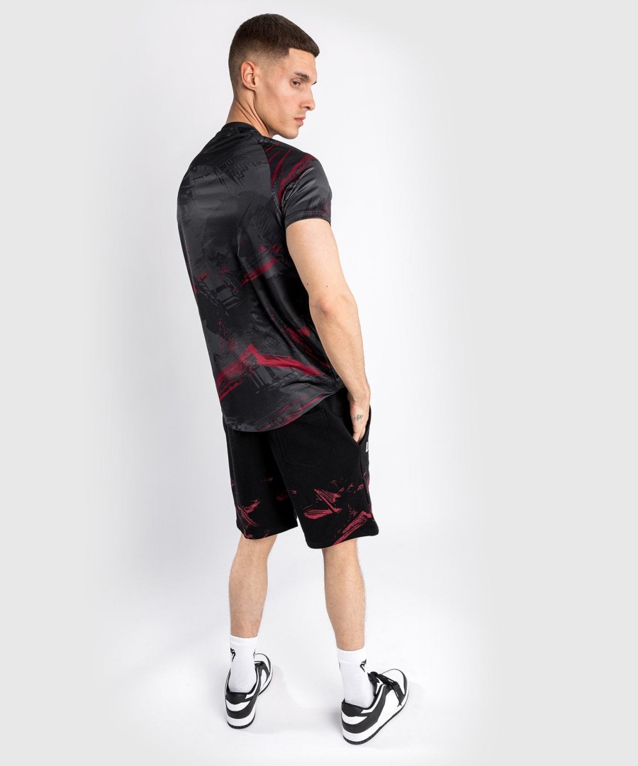 pánské tričko ufc venum authentic fight week 2.0 dry tech - černé