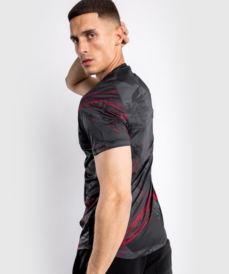 pánské tričko ufc venum authentic fight week 2.0 dry tech - černé