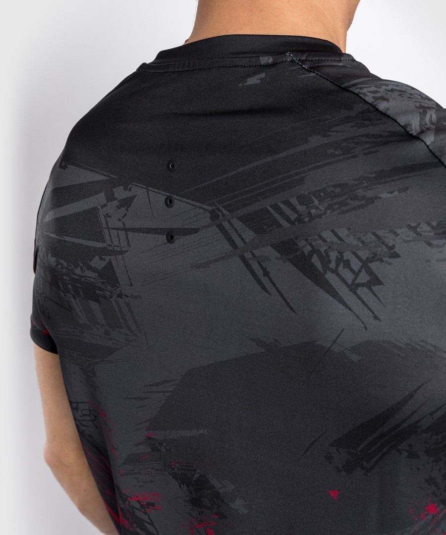 pánské tričko ufc venum authentic fight week 2.0 dry tech - černé