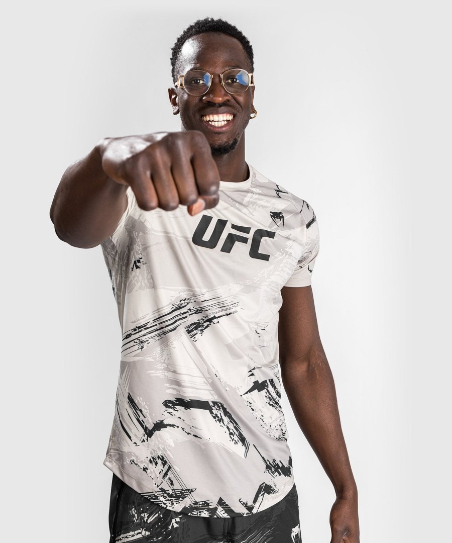 pánské tričko ufc venum authentic fight week 2.0 dry tech - pískové