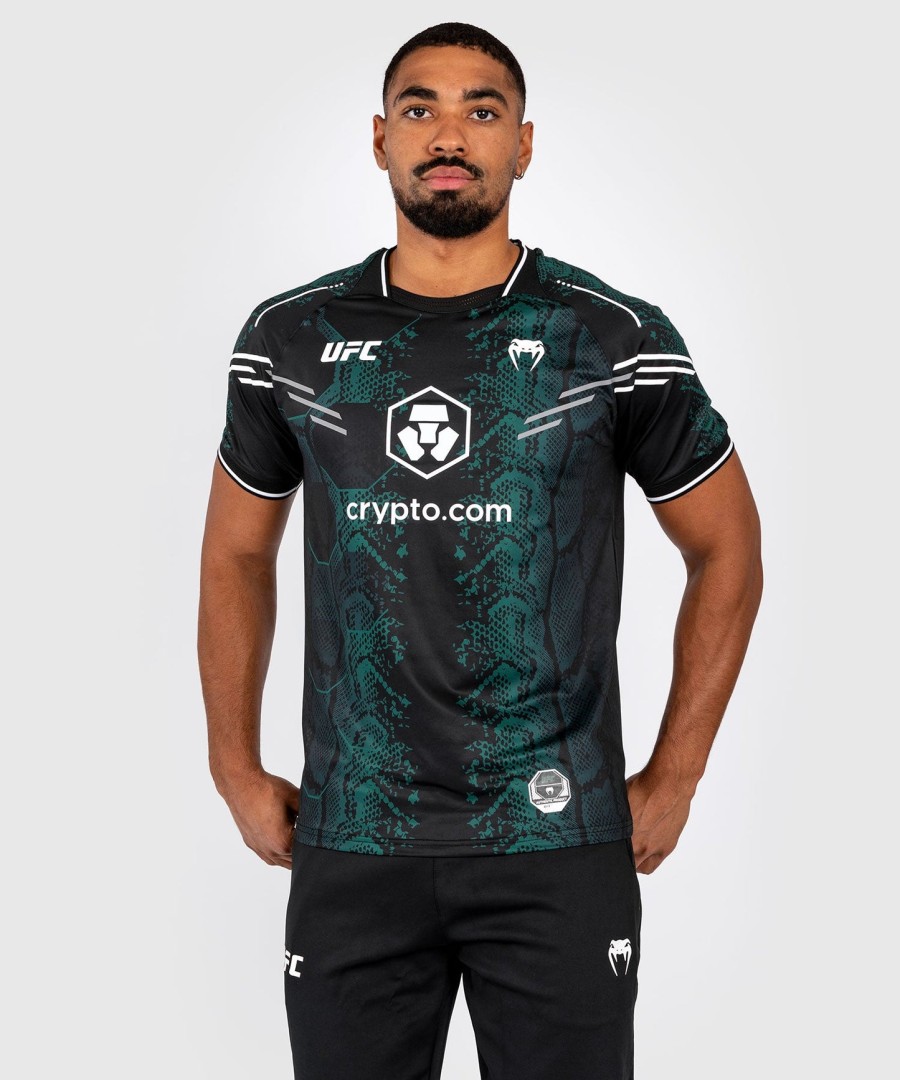 pánský autentický dres ufc adrenaline by venum fight night - emerald edition - zeleno-černý