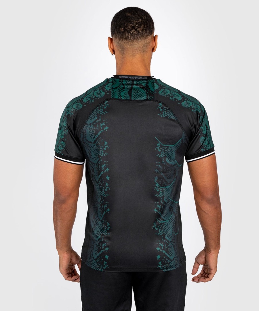 pánský autentický dres ufc adrenaline by venum fight night - emerald edition - zeleno-černý