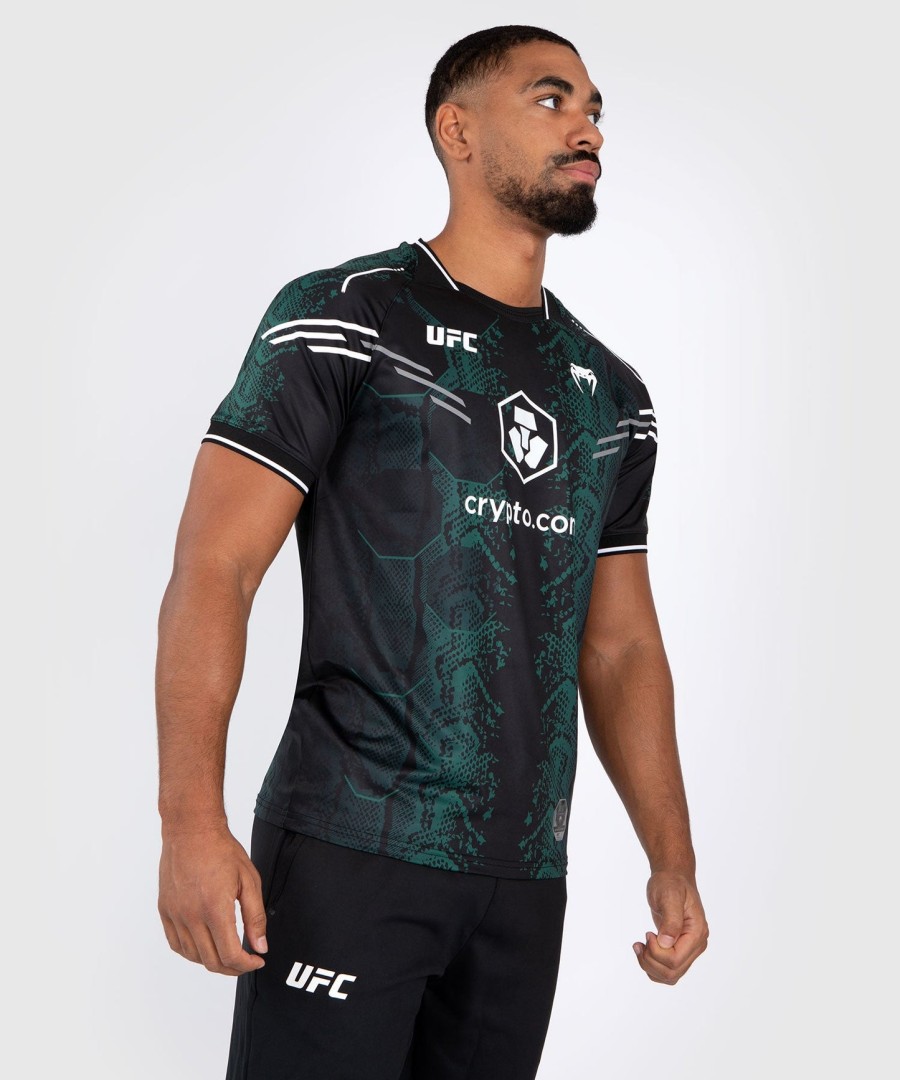pánský autentický dres ufc adrenaline by venum fight night - emerald edition - zeleno-černý