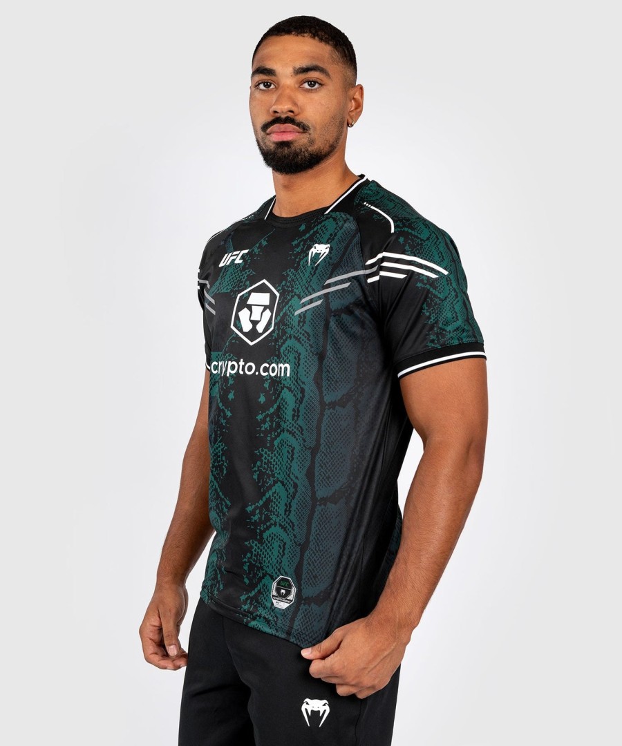 pánský autentický dres ufc adrenaline by venum fight night - emerald edition - zeleno-černý