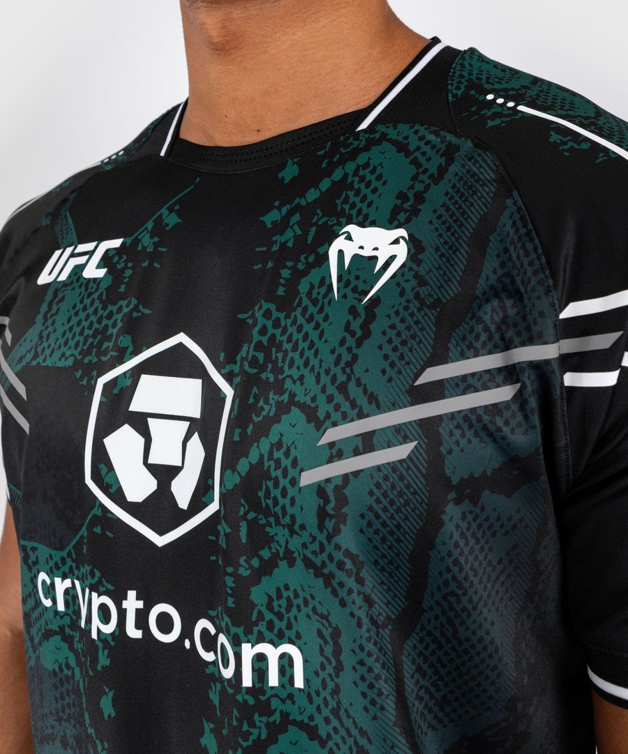 pánský autentický dres ufc adrenaline by venum fight night - emerald edition - zeleno-černý
