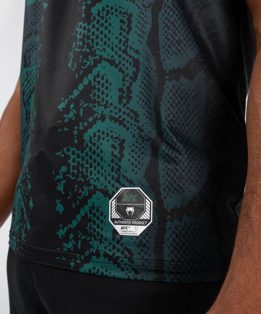 pánský autentický dres ufc adrenaline by venum fight night - emerald edition - zeleno-černý
