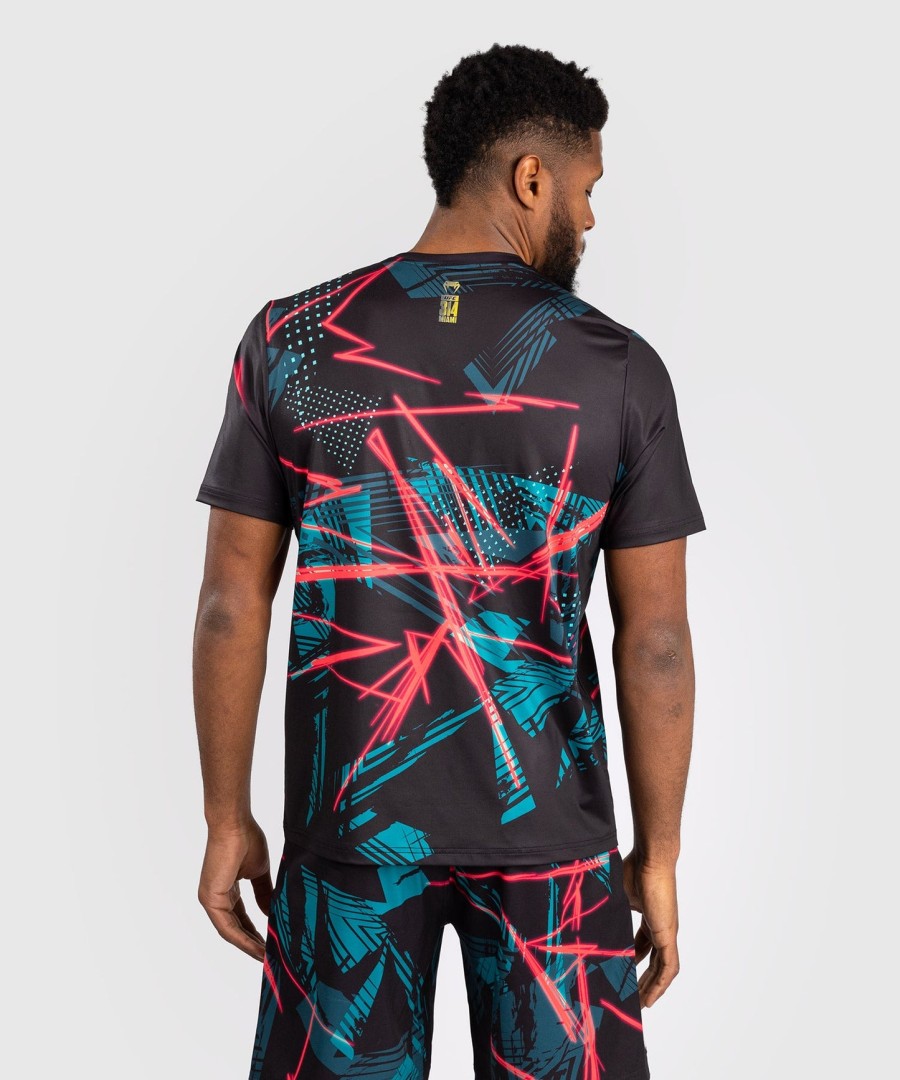 pánské tričko ufc fusion by venum miami edition fight week dry-tech - černé