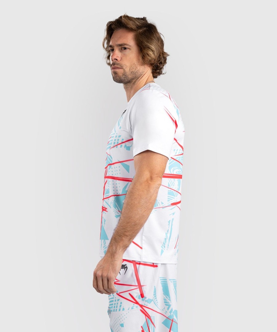 pánské tričko ufc fusion by venum miami edition fight week dry-tech - bílé