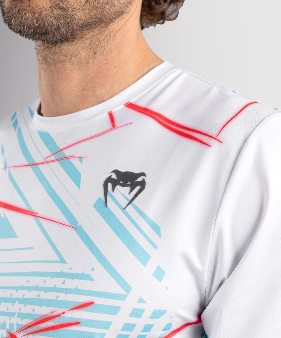 pánské tričko ufc fusion by venum miami edition fight week dry-tech - bílé
