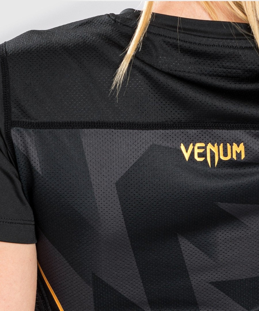 dámské tričko venum razor dry tech - černo-zlaté