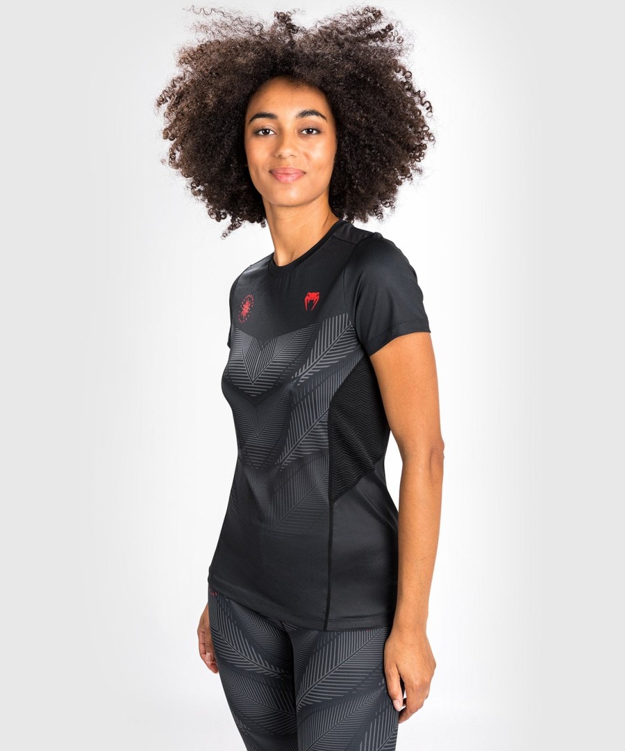 dámské tričko venum phantom dry tech - černéčervené