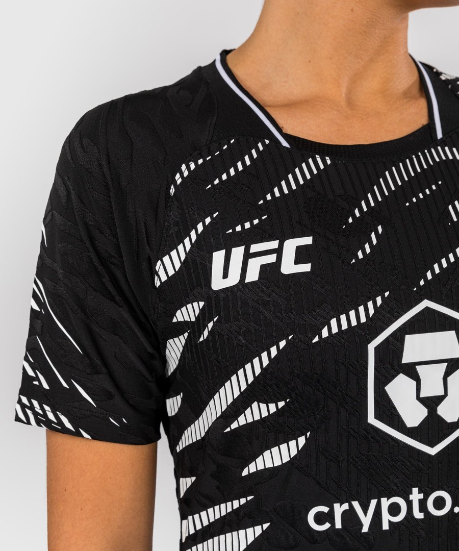 dámský autentický dres ufc fusion by venum fight night walkout - černý