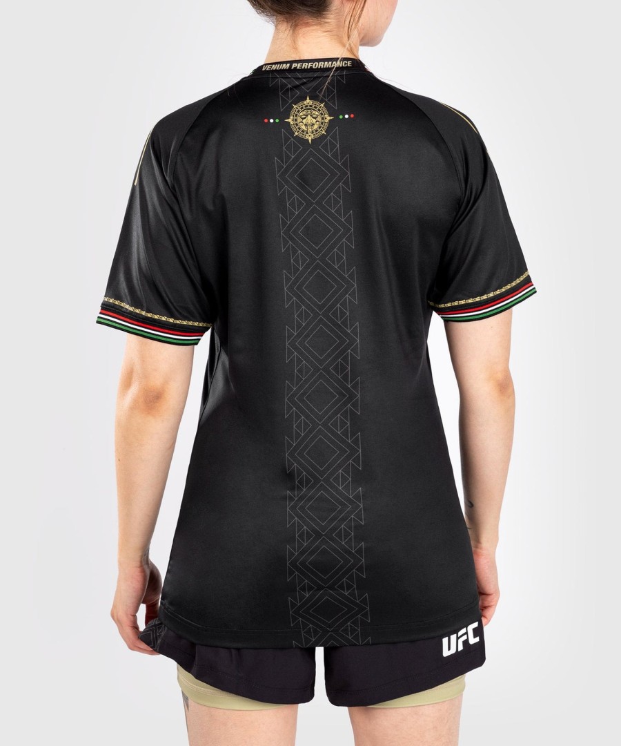dámský autentický dres noche ufc by venum fight night walkout - černý