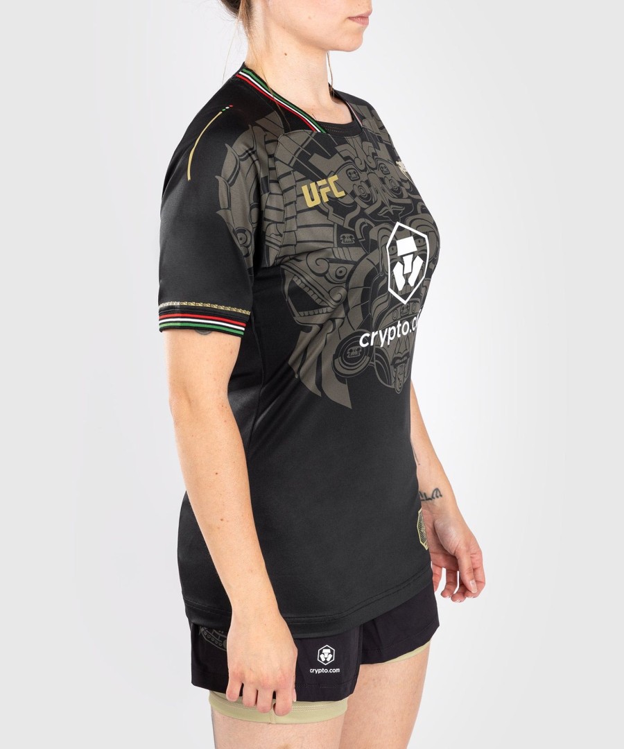 dámský autentický dres noche ufc by venum fight night walkout - černý