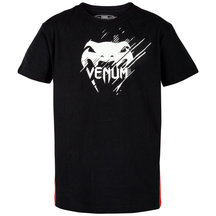 dětské tričko venum contender - černočervené