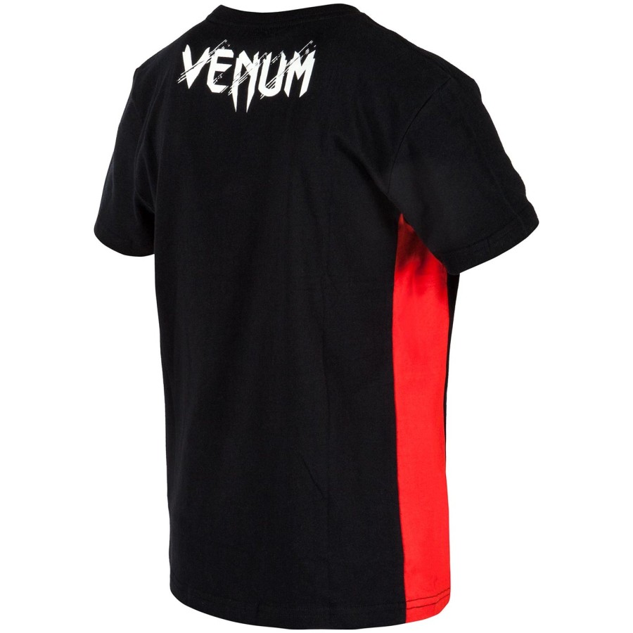 dětské tričko venum contender - černočervené