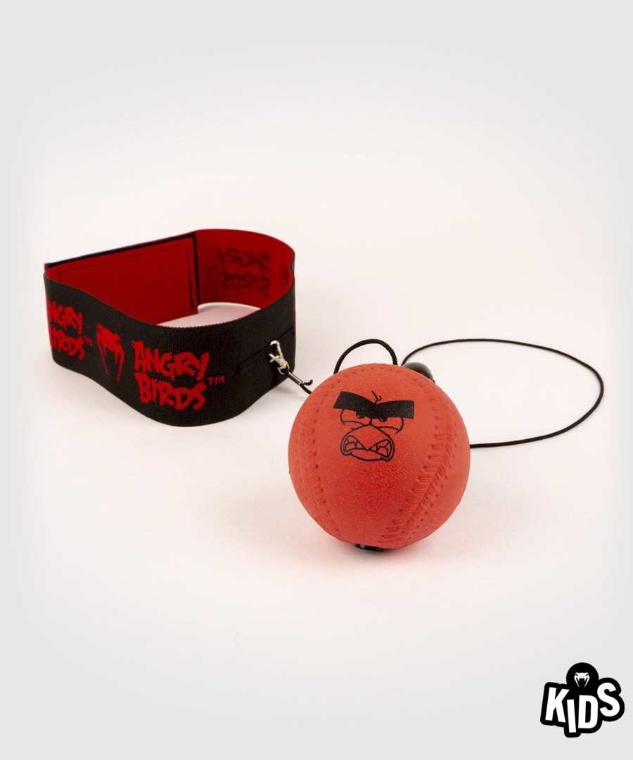 reflexní míč venum angry birds - pro děti - červený