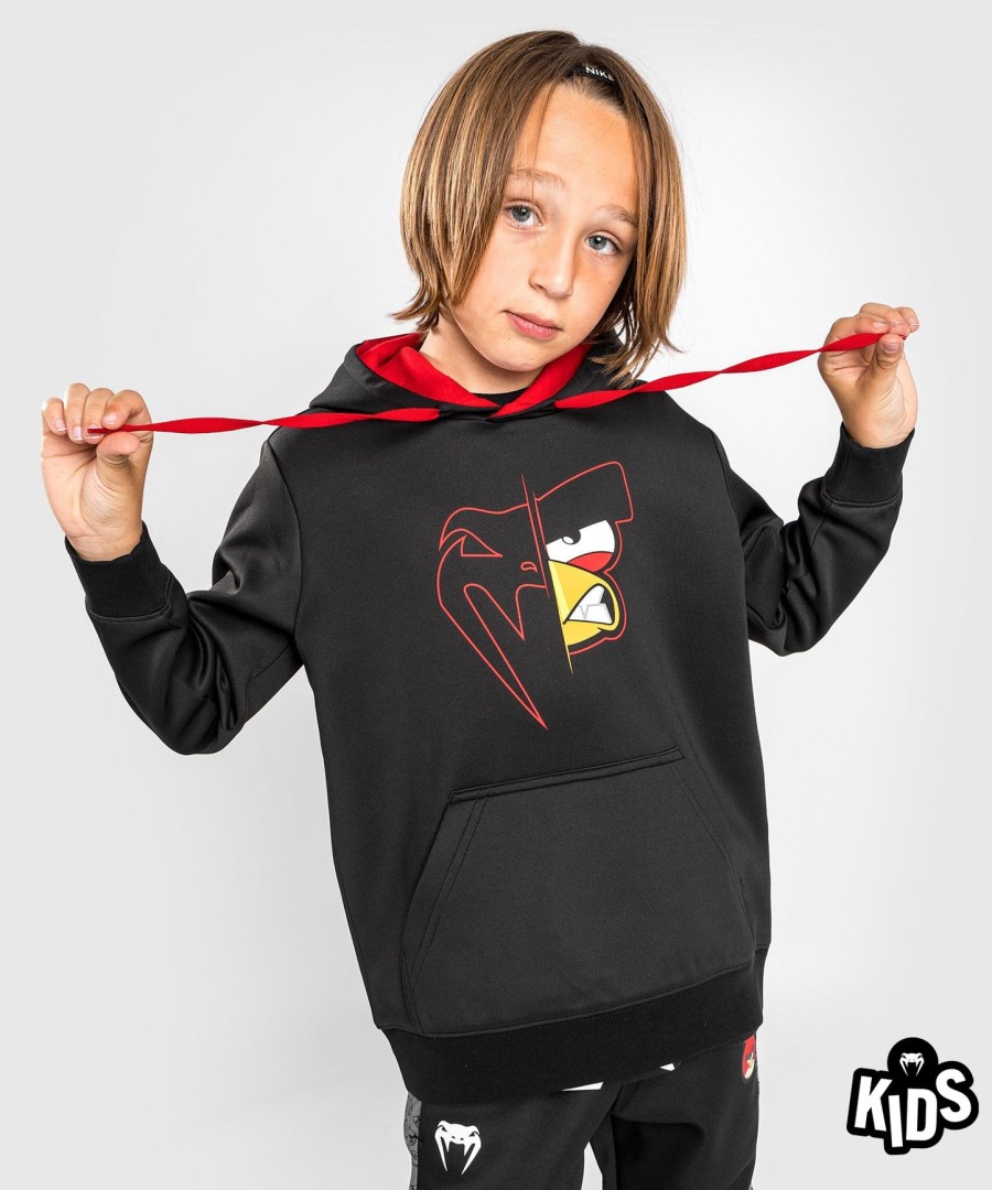 dětská mikina s kapucí angry birds x venum slip-on