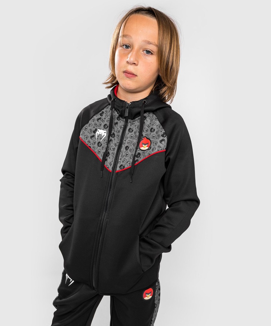 dětská mikina s kapucí angry birds x venum laser evo