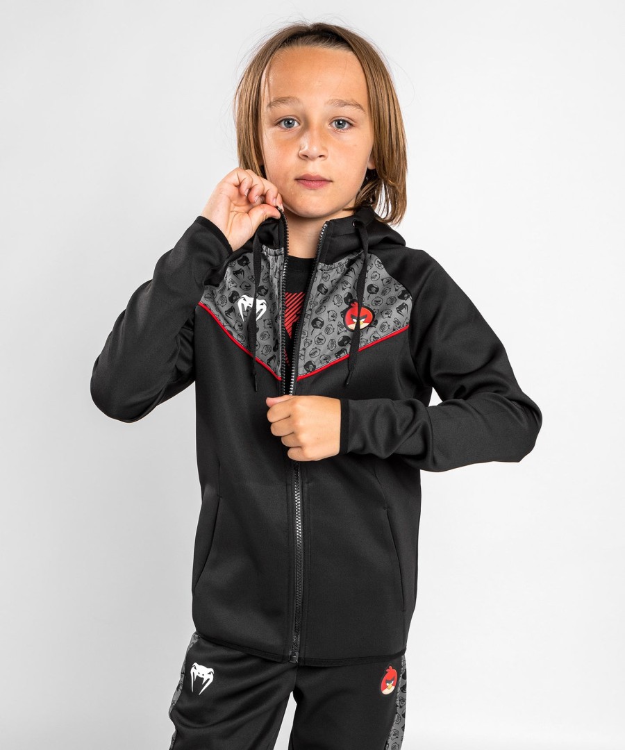 dětská mikina s kapucí angry birds x venum laser evo