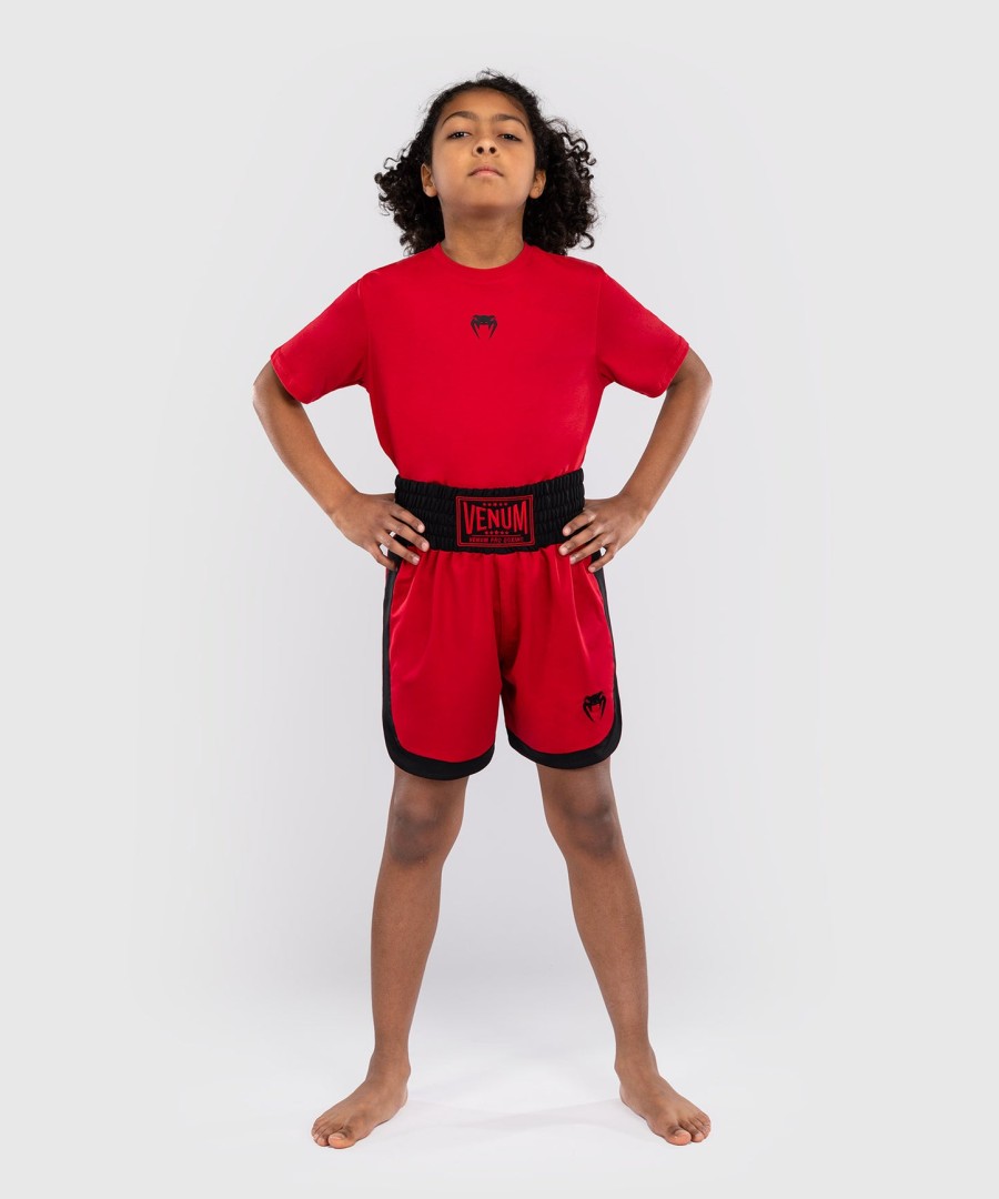 dětské boxerské trenýrky venum classic - třešňově červené