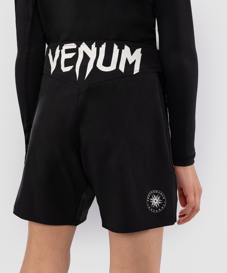 dětské bojové kraťasy venum light - černé