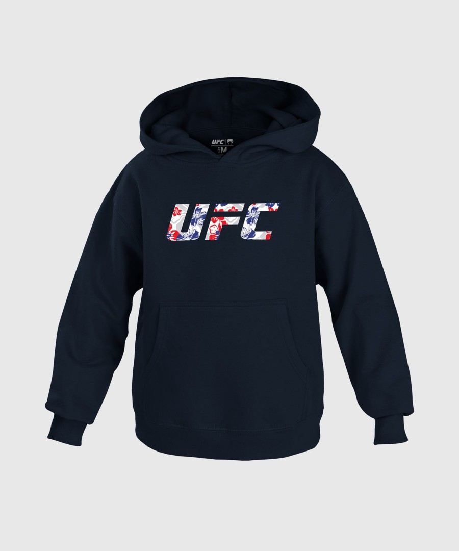 dětská mikina s kapucí ufc unrival by venum navy max holloway