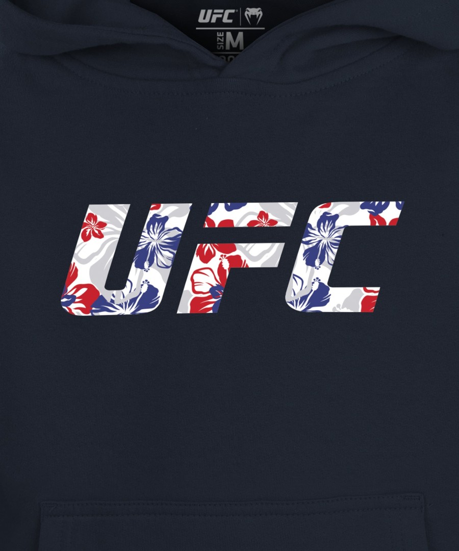 dětská mikina s kapucí ufc unrival by venum navy max holloway