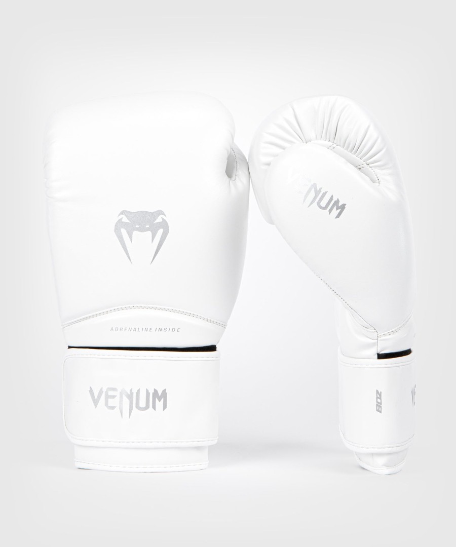 dětské boxerské rukavice venum contender 1.5 - bílo-stříbrné
