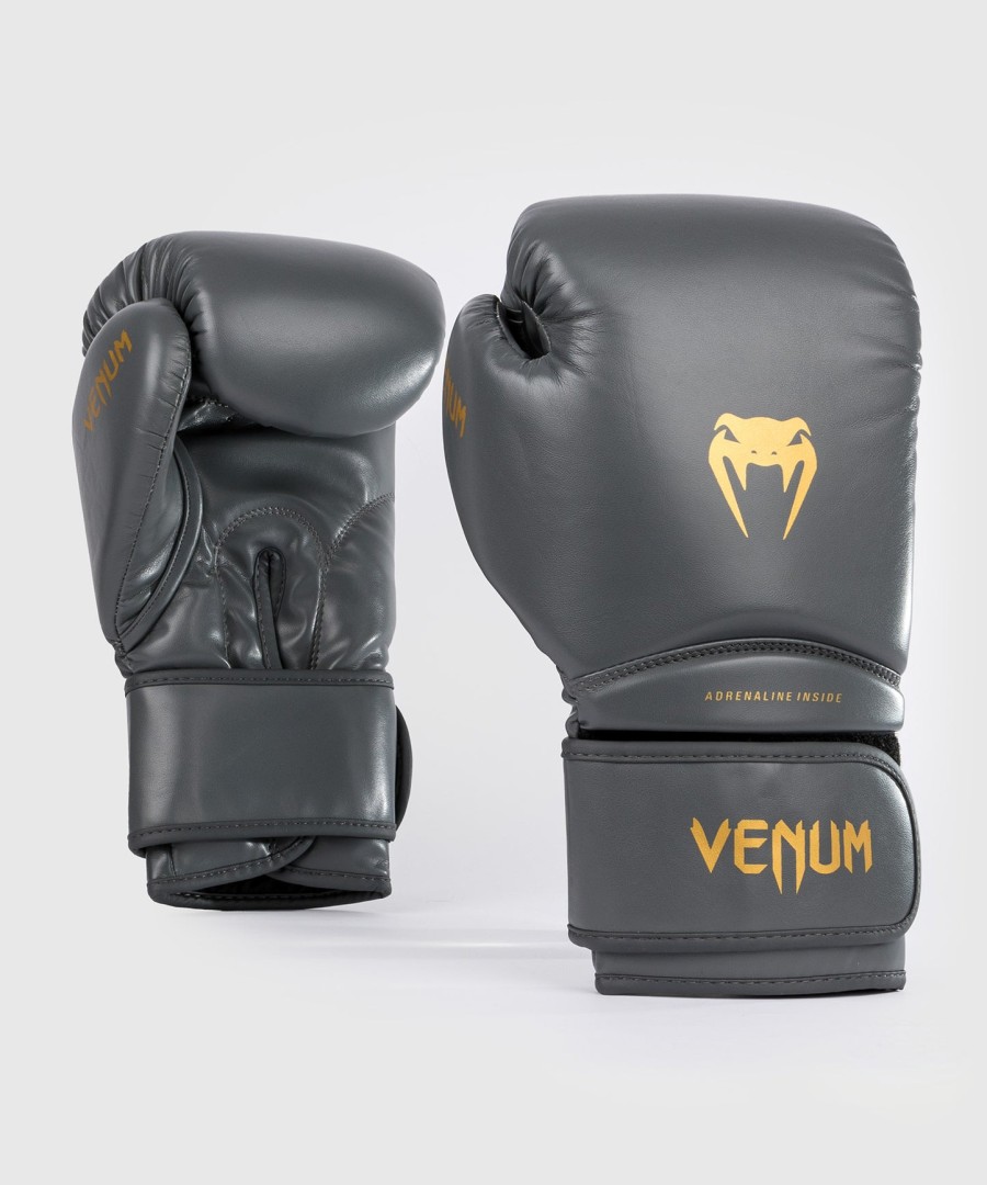 dětské boxerské rukavice venum contender 1.5 - grafitovézlaté