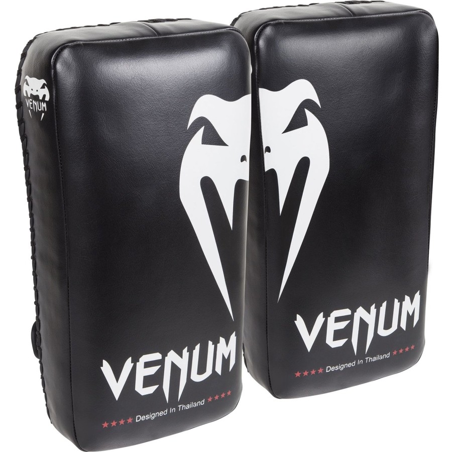 chrániče kopů venum giant - černéledové pár