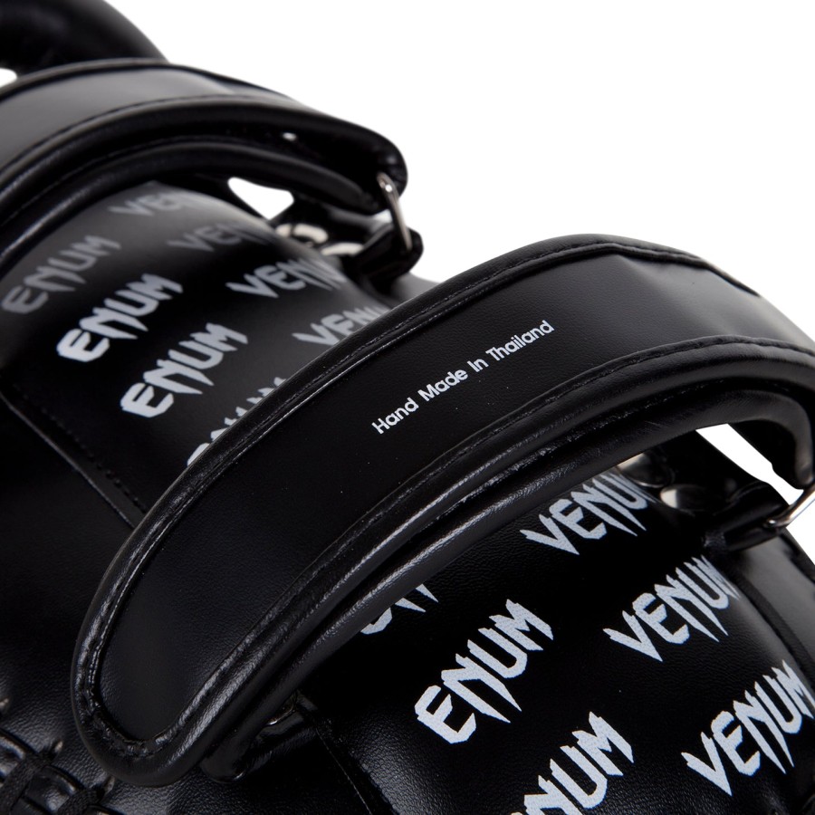 chrániče kopů venum light - skintex leather - blackice pár