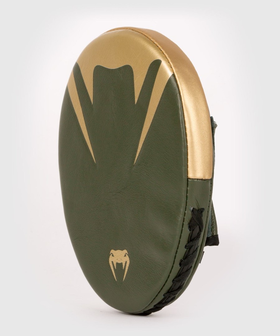 boxerské lapače venum pro flat punch mitts pár - khakizlaté