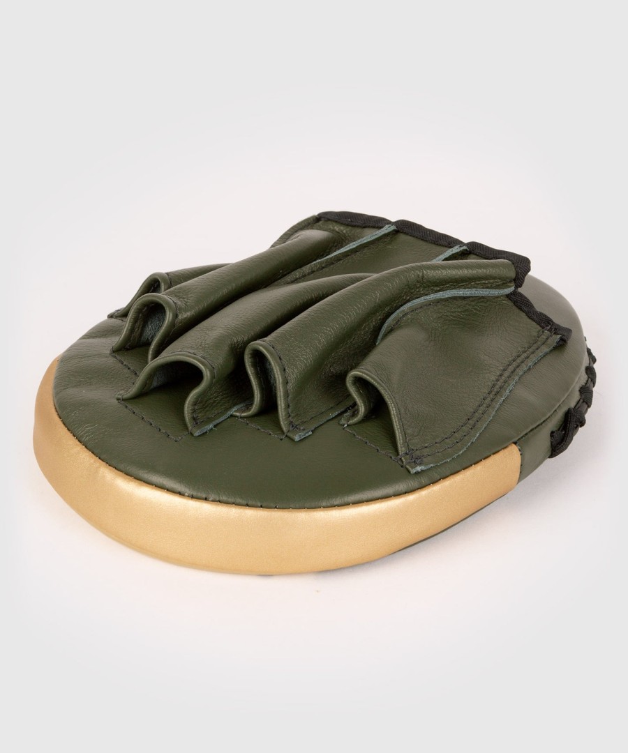 boxerské lapače venum pro flat punch mitts pár - khakizlaté